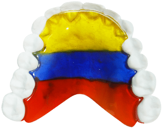Colombia Flag Acrylic Appliance
