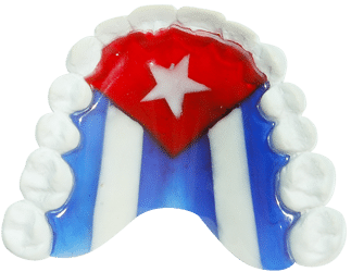 Cuba Flag Acrylic Appliance