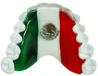 Mexico Flag Acrylic Appliance