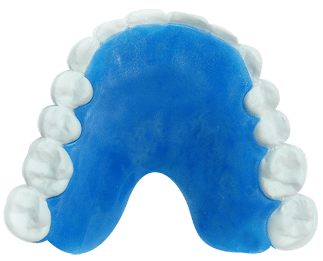 Acrylic- Neon - Blue retainer